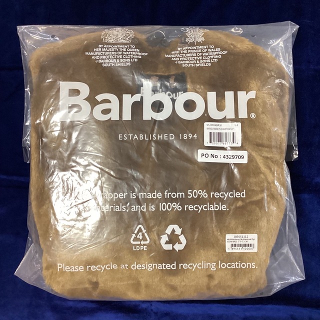 Barbour - 新品*Barbour(バブアー)パイルライナーベスト*MLI0004