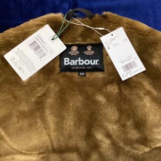 新品＊Barbour(バブアー)パイルライナーベスト＊MLI0004＊サイズ34