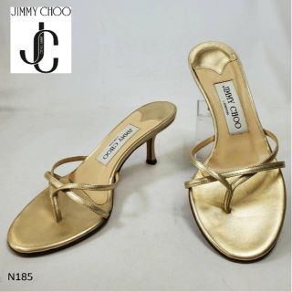 JIMMY CHOO - ジミーチュウ バックストラップ ミュール レディース 36