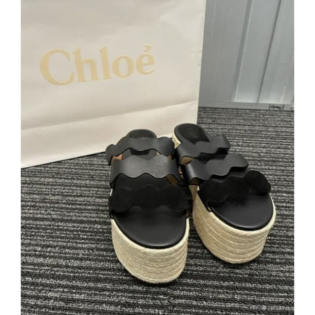 希少☆クロエChloe サンダル ウェッジソール | tspea.org