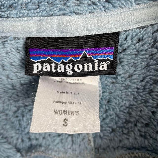 日本製 Patagonia フリースジャケット 水色 ポーラテック レディース その他