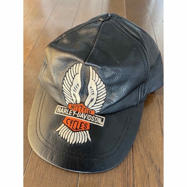 レザーキャップ　HARLEY-DAVIDSON