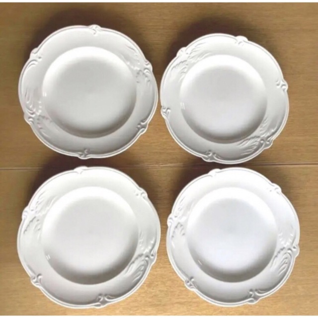 Gien ジアン ロカイユ 22cm 4枚セット-tops.edu.ng