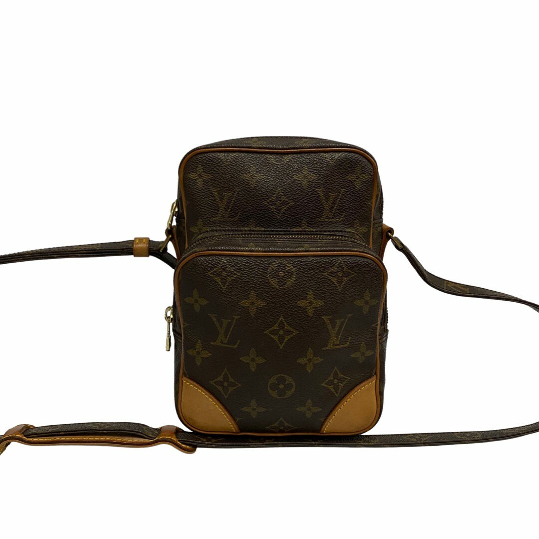 極 美品 LOUIS VUITTON ルイヴィトン アマゾン モノグラム レザー 本革