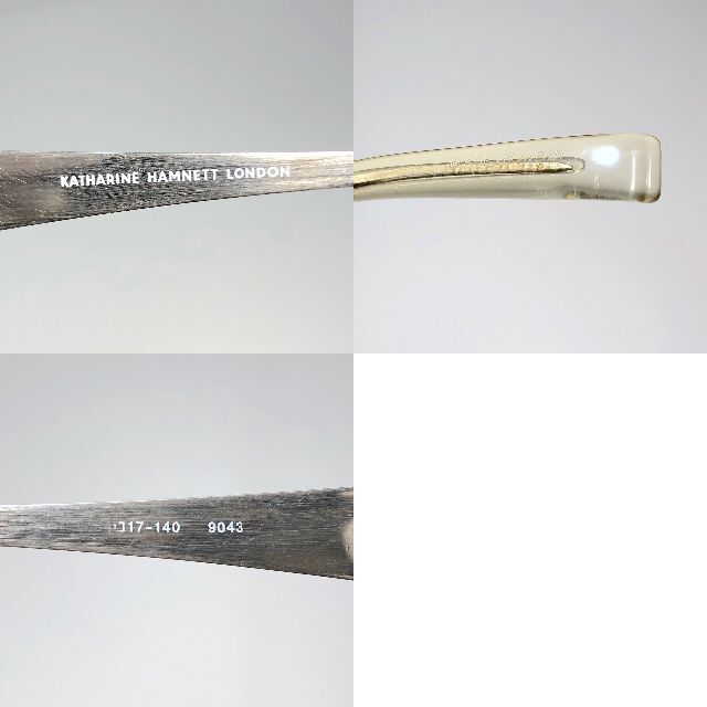 KATHARINE HAMNETT(キャサリンハムネット)の◆ KATHARINE HAMNETT ◆ スクエアメタルメガネフレーム メンズのファッション小物(サングラス/メガネ)の商品写真