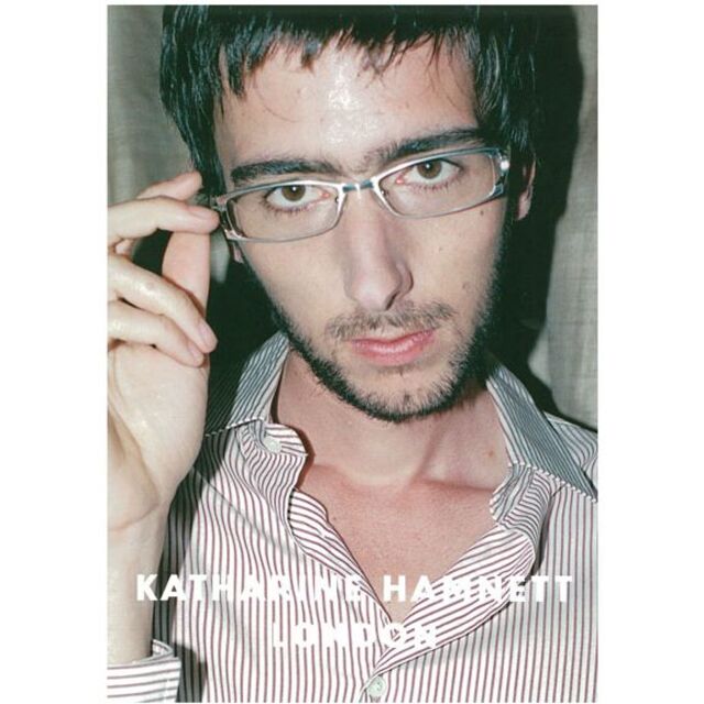 KATHARINE HAMNETT(キャサリンハムネット)の◆ KATHARINE HAMNETT ◆ スクエアメタルメガネフレーム メンズのファッション小物(サングラス/メガネ)の商品写真