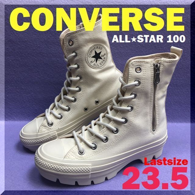 CONVERSE - 23.5ｃｍ オールスター １００ チャンク Ｚ ＳＨＩＮ－ＨＩ