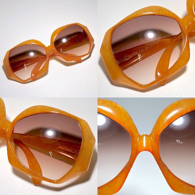◆ Christian Dior ◆ ドイツ製 ヴィンテージオレンジサングラス