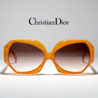 クリスチャンディオール(Christian Dior)の◆ Christian Dior ◆ ドイツ製 ヴィンテージオレンジサングラス(サングラス/メガネ)