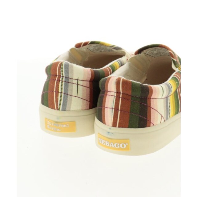SEBAGO(セバコ)のSEBAGO セバゴ スニーカー 9 1/2(28cm位) 白系x茶xカーキ等 【古着】【中古】 メンズの靴/シューズ(スニーカー)の商品写真
