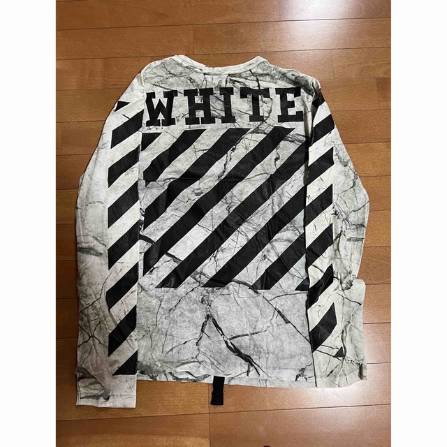 OFF-WHITE - off-white ロンT ロングTの通販 by rrr's shop｜オフ