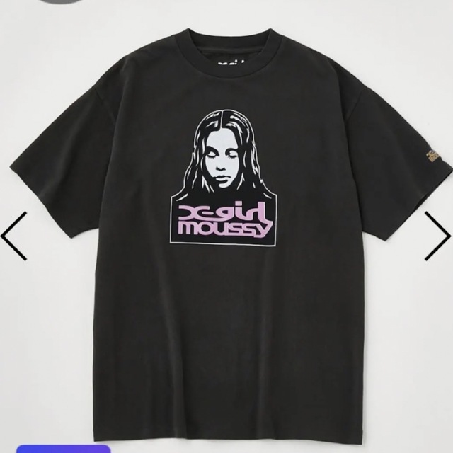 MOUSSY×X-girlコラボ♡XG FACE Tシャツ♡黒 | visitsantaflavia.it