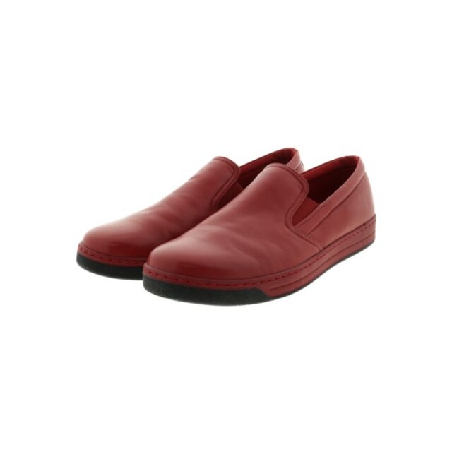 PRADA SPORT プラダスポーツ スニーカー 8 1/2(27cm位) 赤 【古着