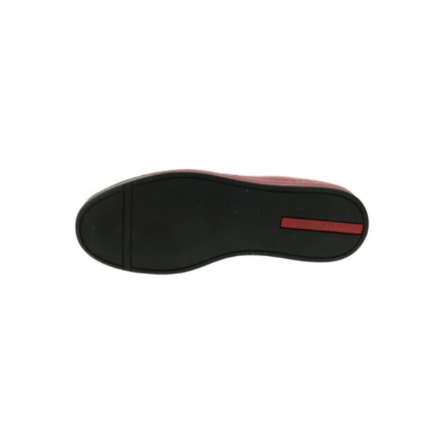 PRADA SPORT プラダスポーツ スニーカー 8 1/2(27cm位) 赤 【古着