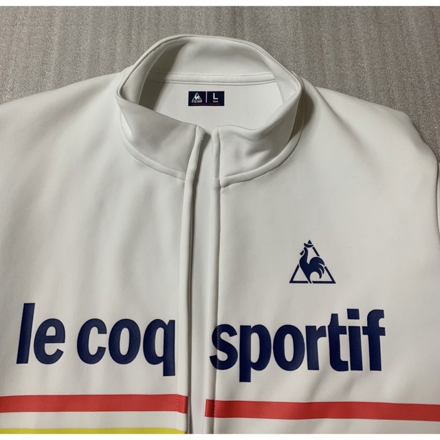 le coq sportif(ルコックスポルティフ)のルコック サイクルジャージ サイクリングウェア Lサイズ   スポーツ/アウトドアの自転車(ウエア)の商品写真