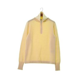 ジルサンダー(Jil Sander)のJIL SANDER ジルサンダー ニット・セーター 48(L位) 黄 【古着】【中古】(ニット/セーター)