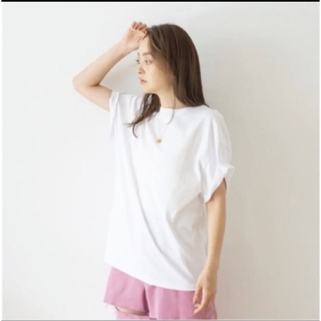 SeaRoomlynn(シールームリン)のsearoomlynn サークルネックHEAVY LOOSE Tシャツ レディースのトップス(Tシャツ(半袖/袖なし))の商品写真