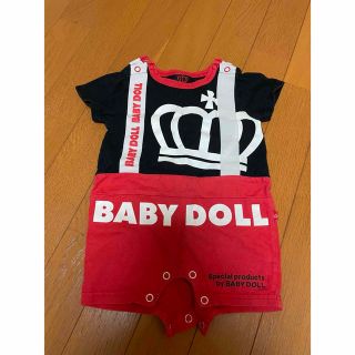 ベビードール(BABYDOLL)のBaby doll  カバーオール　70サイズ(カバーオール)