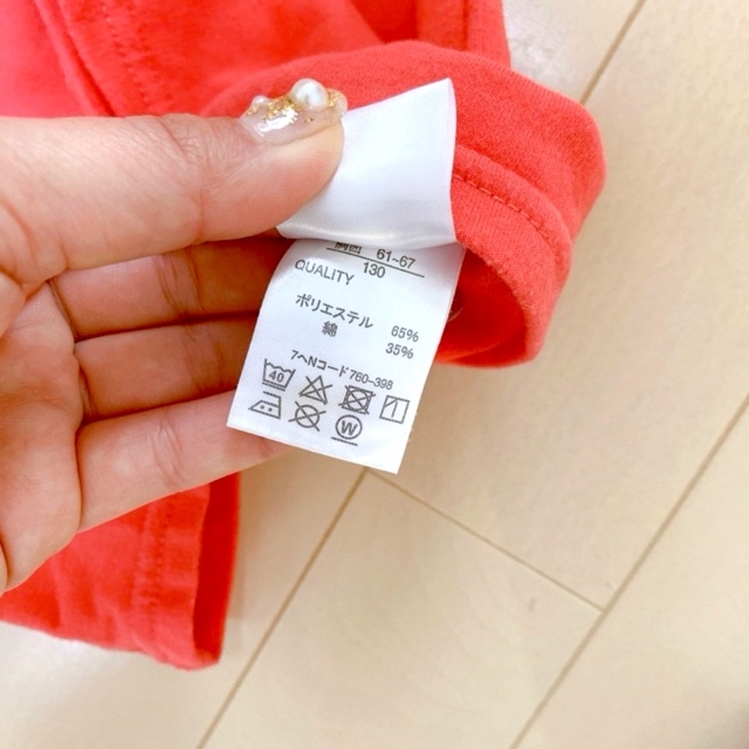 トップス　130  キッズ/ベビー/マタニティのキッズ服女の子用(90cm~)(Tシャツ/カットソー)の商品写真