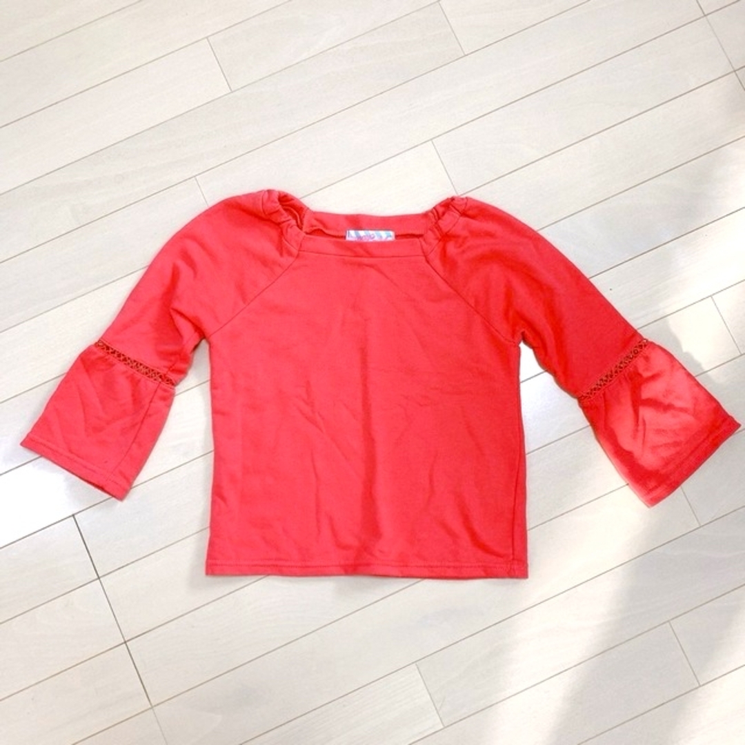 トップス　130  キッズ/ベビー/マタニティのキッズ服女の子用(90cm~)(Tシャツ/カットソー)の商品写真