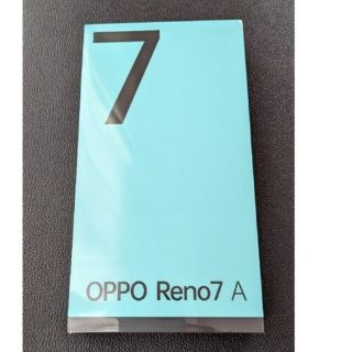 オッポ(OPPO)の新品未開封　OPPO reno 7a(スマートフォン本体)