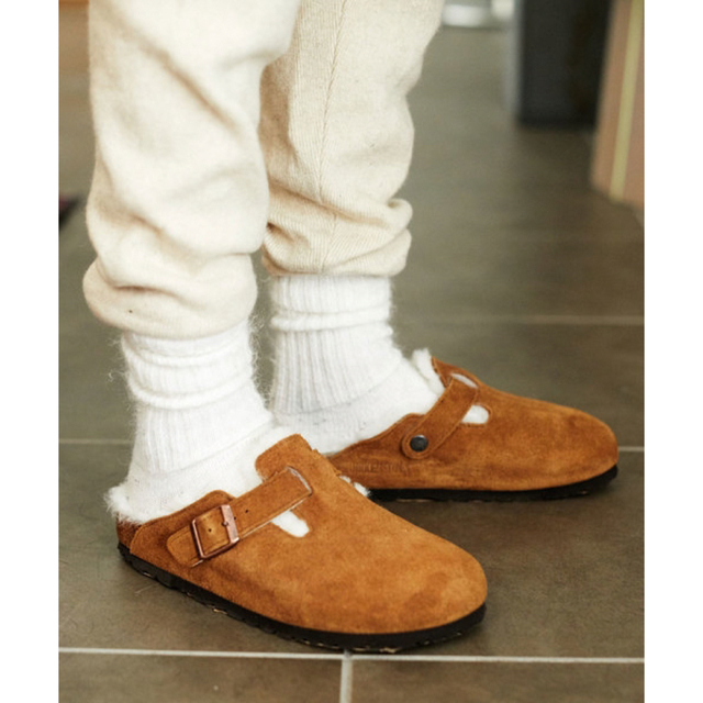 39sLeeBONCOURALBIRKENSTOCK BOSTON/ボストン ファーライナー