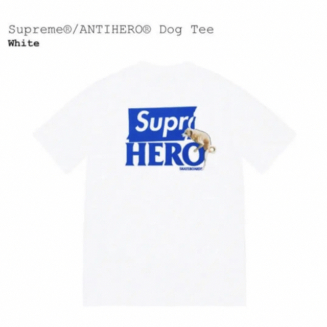 Supreme Anti Hero Dog Tee 白 XL