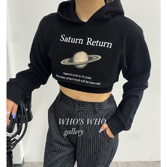 新品 WHO'S WHO gallery SATURN RETURNパーカー | フリマアプリ ラクマ