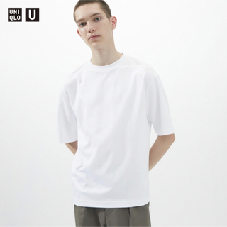 ユニクロ(UNIQLO)のUNIQLO エアリズムコットンオーバーサイズTシャツ(Tシャツ/カットソー(半袖/袖なし))