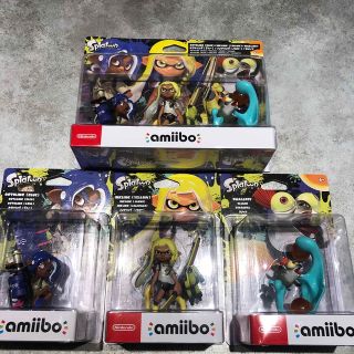 ニンテンドウ(任天堂)のamiiboスプラトゥーン3 6体セット(ゲームキャラクター)