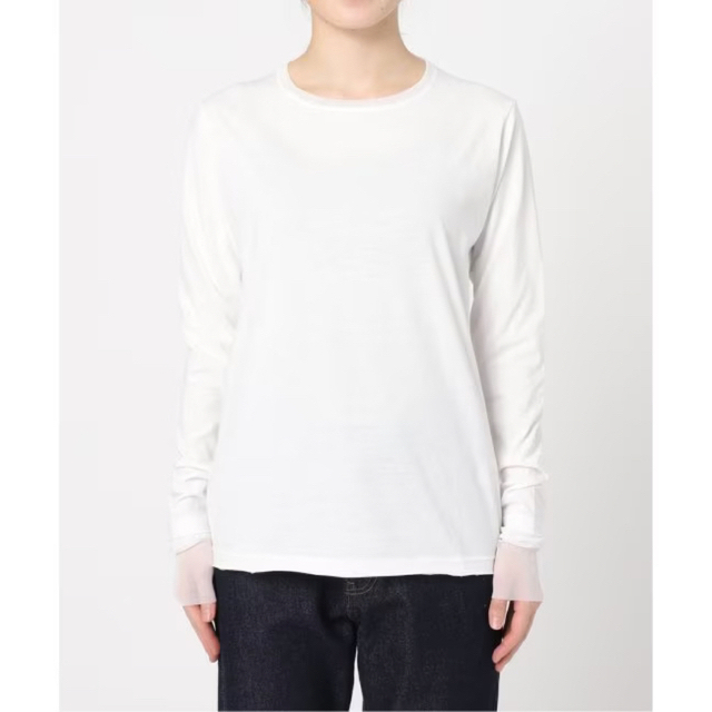 SLOBE IENA(スローブイエナ)のレイヤードスリーブロンTEE メンズのトップス(Tシャツ/カットソー(七分/長袖))の商品写真