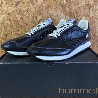 ヒュンメル(hummel)のHUMMEL REFLEX OG 28cm BLACK KANGAROO (スニーカー)