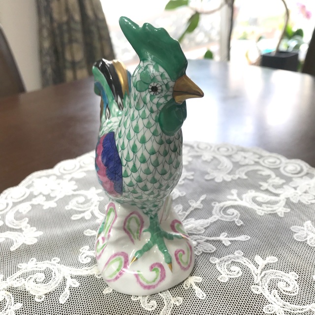 Herend - ☆お値下げ中☆ ヘレンド 干支 鶏 ニワトリ フイギュリン Herend - ☆お値下げ中☆ ヘレンド 干支 鶏 ニワトリ フイギュリン