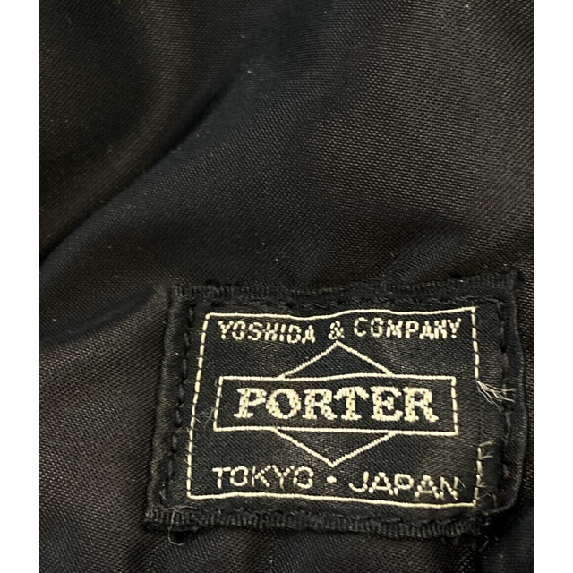 PORTER(ポーター)のポーター PORTER ショルダーバッグ ブラック×オレンジ メンズ メンズのバッグ(ショルダーバッグ)の商品写真