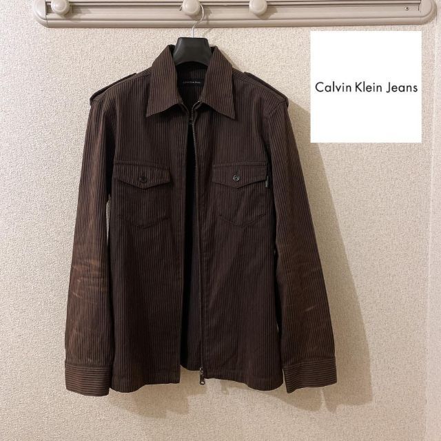 Calvin Klein(カルバンクライン)の【正規品】 CALVIN KLEIN JEANS ジャケット　メンズ　即日配送 メンズのジャケット/アウター(その他)の商品写真