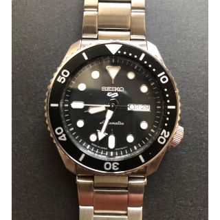 セイコー(SEIKO)のセイコー 5スポーツ 黒 SBSA005(腕時計(アナログ))