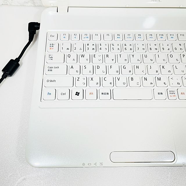 NEC - 美品✨綺麗な白✨オフィス付き✨大容量✨設定済ノートパソコン