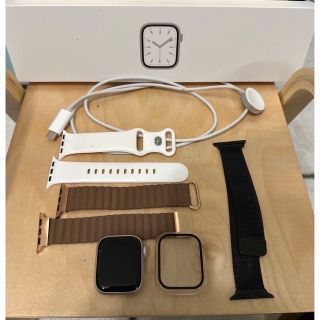 アップルウォッチ(Apple Watch)のApplewatch series7 GPSスターライト41mm(腕時計)