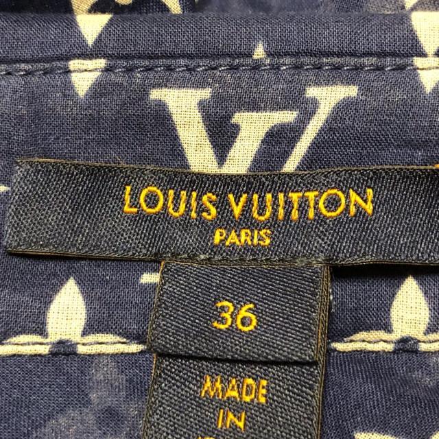 LOUIS VUITTON(ルイヴィトン)のルイヴィトン 半袖シャツブラウス 36 S - レディースのトップス(シャツ/ブラウス(半袖/袖なし))の商品写真