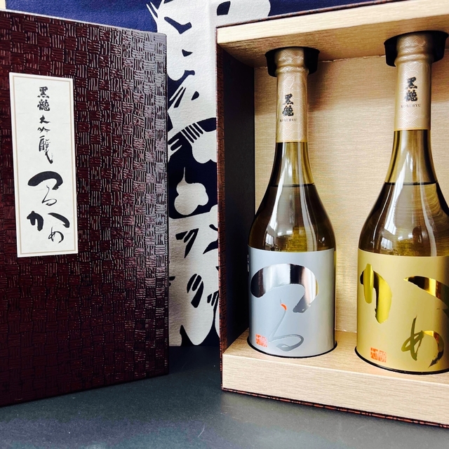 【受注生産品】黒龍　つるかめ　２本セット 食品/飲料/酒の酒(日本酒)の商品写真