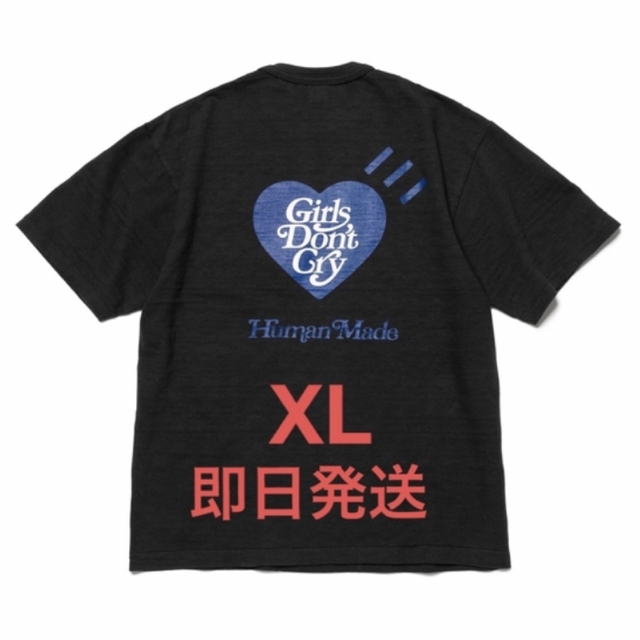 girlsdon2枚　human made girls don't cry Tシャツ XL