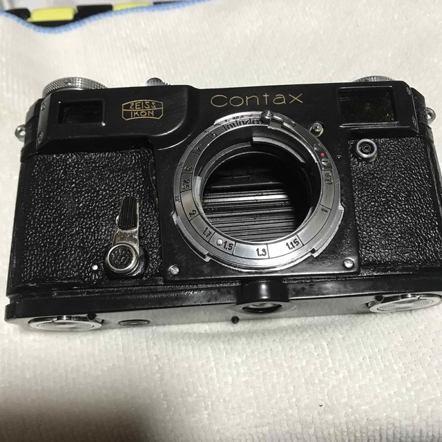 カメラCＯＮ T AＸ　Ｓ　Ｂlack Zeiss Ｂo d Yのみジャンク