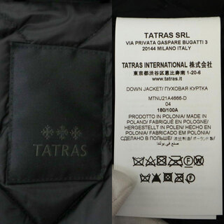TATRAS - タトラス GHIBLI ギブリ ダウンジャケット MTNU21A4666-D
