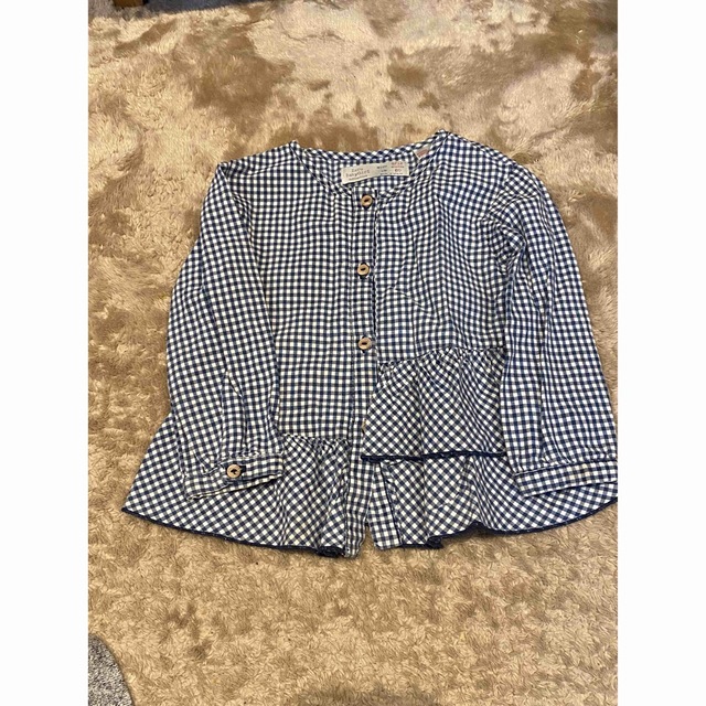 ZARA KIDS(ザラキッズ)のZARA Baby ギンガムチェック　ブラウス キッズ/ベビー/マタニティのベビー服(~85cm)(シャツ/カットソー)の商品写真