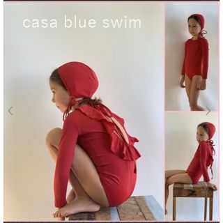 ソーアプルーム(SOOR PLOOM)の新品 casa blue swim 水着 6-7y(水着)