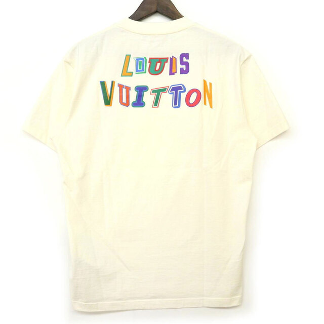 ルイヴィトン NBA 半袖 Tシャツ LV ヴァージルアブロー メンズ ホワイト LOUIS VUITTON  【アパレル・小物】