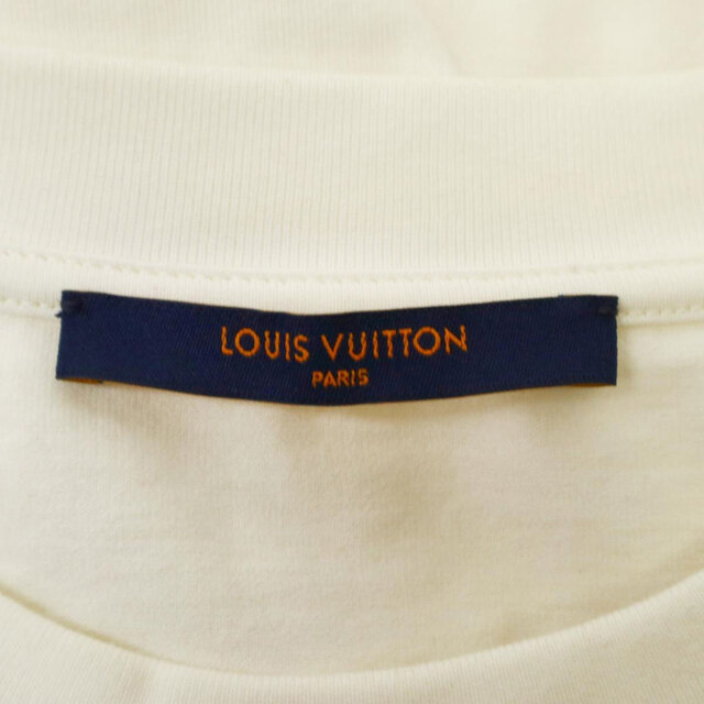 ルイヴィトン NBA 半袖 Tシャツ LV ヴァージルアブロー メンズ ホワイト LOUIS VUITTON  【アパレル・小物】