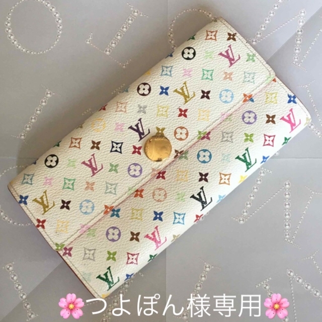 ルイヴィトン　LOUISVUITTON   長財布　マルチカラーファッション小物