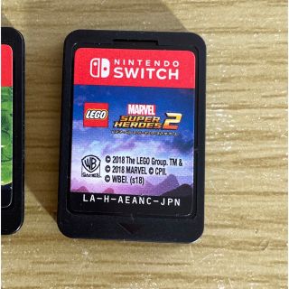 ニンテンドースイッチ(Nintendo Switch)のMARVEL SUPERHEROES2 レゴ LEGO(携帯用ゲームソフト)