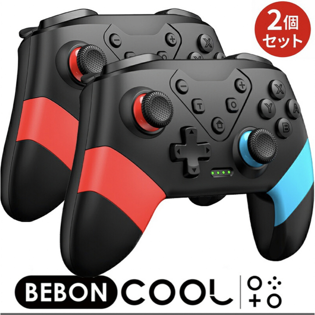 全機種対応】Switch コントローラー【2個セット】スイッチ プロコン BE porteirinha.mg.gov.br